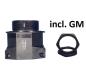 Preview: 10 Stück NW8.5 Corrugated conduit fitting M12 straight incl. lock nuts